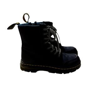 Dr. Martens 1460 Smooth Leather Combat Boots – Black – Style 26628001 - Size 12